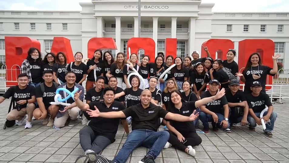 Official Stealth Agents team collaborating in Bacolod